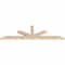 Ekena Millwork Saratoga Smooth Timber Gable Bracket, Douglas Fir, 108"W x 31 1/2"H x 3 1/2"D x 5 1/2"F, 7/12 Pitch GBW108X31X0406SAR00SDF - alternate 5